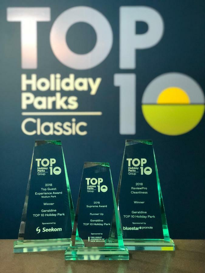 Geraldine Top 10 Holiday Park エクステリア 写真